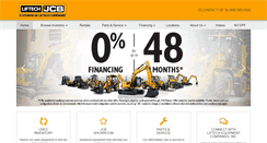 Desktop Screenshot of liftechequipmentjcb.com